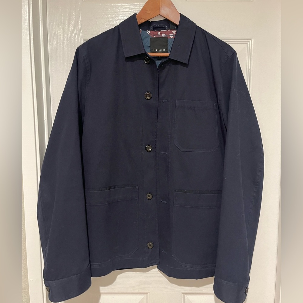 Ted Baker Grapes Workwear
Jacket - Navy